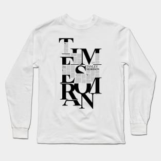 Times New Roman Long Sleeve T-Shirt